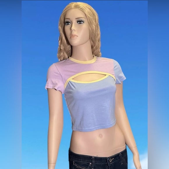 Cider Pastel Peek A Boo Shirt - Medium - Picture 2 of 7